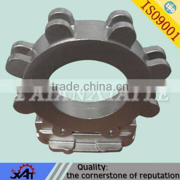 Pipeline valve class ductile iron casting for pipe connection