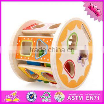 2017 New Design Multi-function Blocks Wooden Shape Toys for Toddlers W12D066 photo-6