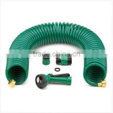 2014 New Design Pu Grassland Water Hose 16mm*12mm Green Used For Agricultural Irrigation For Irrigation Hose