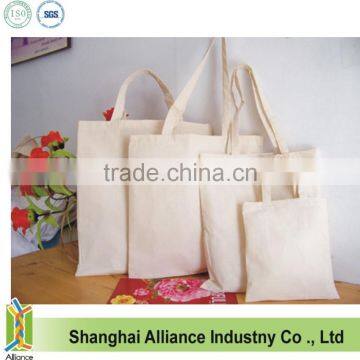 Promotional Blank Natural Cotton Tote Bags Canvas Cotton Shopper Cheap Cotton Bag photo-2