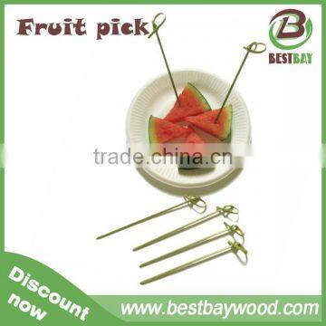 Factory Wholesale Knotted Bamboo Skewer With Twisted photo-4