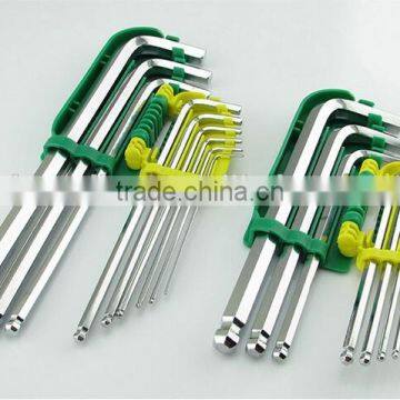 BERRYLION CRV Steels 9pcs Hex Key Wrench Long Arm Leng Set With Polished Design photo-3
