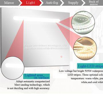 LED Light up Mirrors , Backit Mirrors With Heating Pad for Anti Fog photo-2