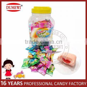 Assorted Fruit Flavors Center Filled Bubble Gum