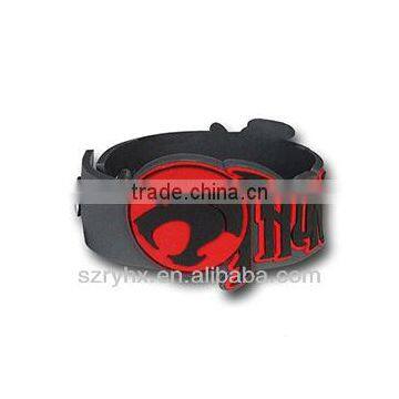 Fashionable Promotion 3d Custom Soft Pvc Bracelet photo-3