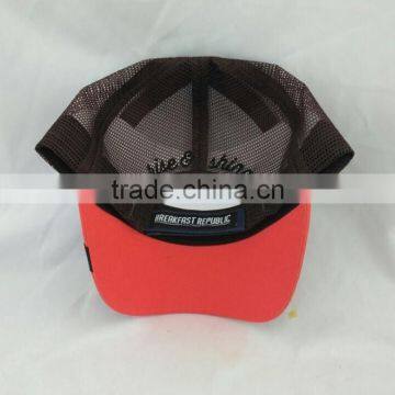 Custom Deisgn Breathable Mesh Cap Embroidery Patch Trucker Hat photo-5