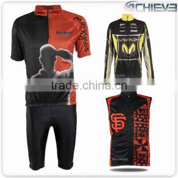 sublimation custom compression sportswear wholesale mtb cycling jersey 2013