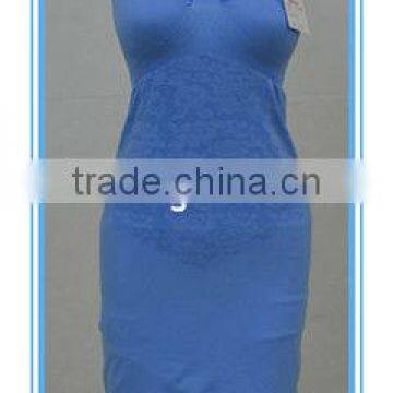 women's fashionable strapless dress