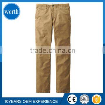 Anti-Shrink and Color Flading Men's Casual Pants/ Khaki Trousers photo-2