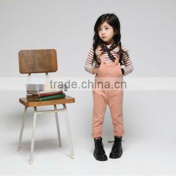100%cotton children suspender trousers 2-12 years latest designs