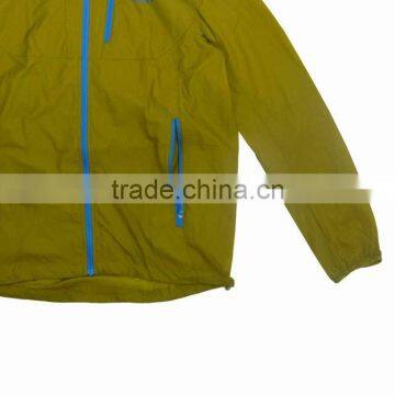 Long Sleeve Olive Green Men Waterproof Sunscreen Clothes Jackets photo-5