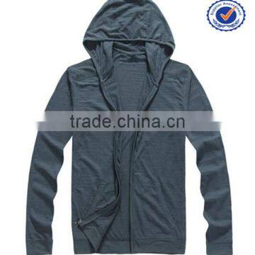 Bulk Plain Wholesale Slim Fit Custom Hoodies for Men photo-2