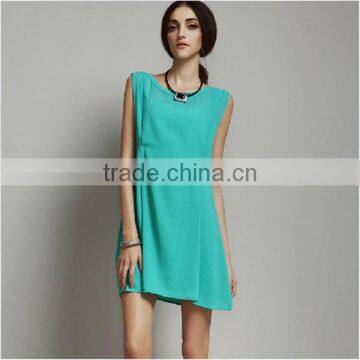 Chiffon One Shoulder Backless Evening Dresses Short