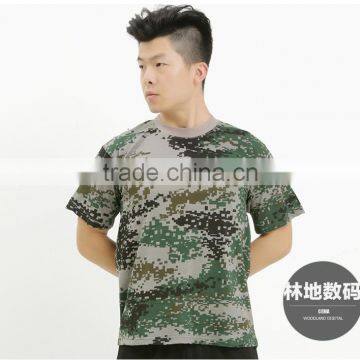 Fashion 2016 Man Casual Camouflage T-shirt Men Cotton Army Tactical Combat T Shirt Military Sport Camo Camp Mens T Shirts photo-2