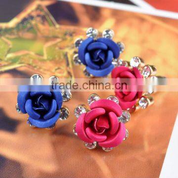 Fashion Rose Trendy Diamond Earrings for Women photo-2