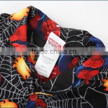 Spider Man Printing Fire Prevention Sleep Wear Kids Sleeping Wear photo-3