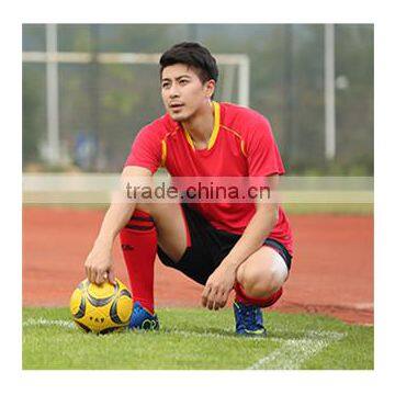 Hot Sales Men Summer Sports Wear Football Shirt Soccer Uniforms photo-6