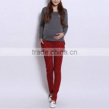 Casual Plus Size Women Maternity Leggings Maternity Pants photo-5
