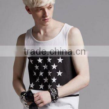 2016 New Fashion Tops Custom Men Printing Tank Top
