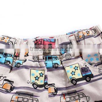 Casual Style Wholesale Full Printing Cotton Boys Shorts photo-2
