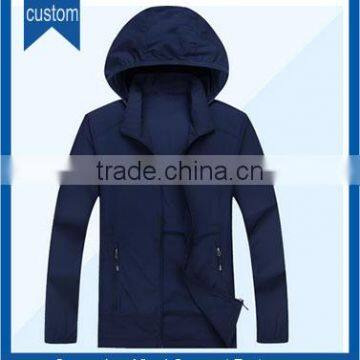 Custom sports waterproof jacket wholesale