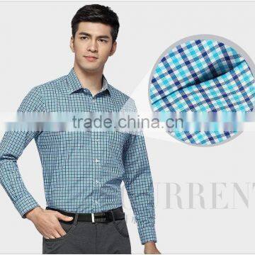 non iron men's shirt plaids shirt