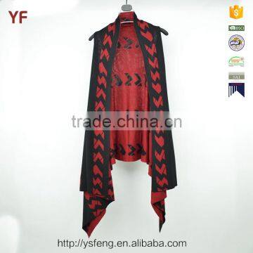 2016 New Designs Women Knit Ladies Poncho photo-1