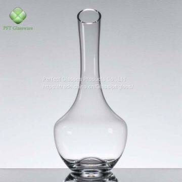 Hot Selling High Quality Handmade Mouth Blown Long Neck 47.25 Oz./1300ml Wine Glass Decanter photo-2