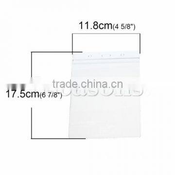 Plastic Business Card Holder, Clear Vertical Business Name Card Holder photo-2