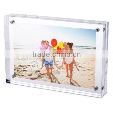 Clear Double-side Picture Frame Acrylic Display