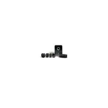 JBL CS480BG Complete 6-Piece Home Theater Speaker System in Black Gloss