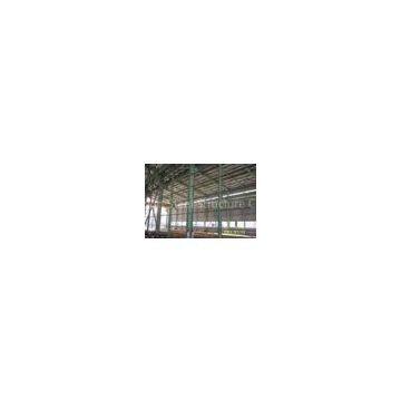 S235JR Steel Structure Workshop , Color Corrugated Steel Sheet