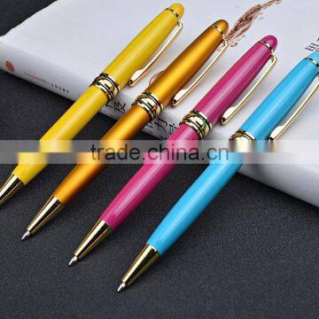 High Quality Laser Logo Heavy Ballpoint Twist Business Metal Pen Box Gift Set photo-6