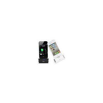 3.7V 2300mAh / 3000mAh Apple iPhone External Battery Charger Backup , High Capacity