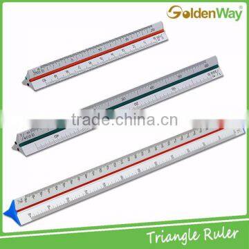 6" and 12" Metal Aluminium Triangle Ruler for Engineer Scale photo-3