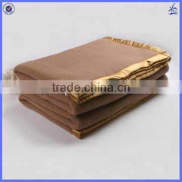 cheap hospital new zealand wool blanket/camel wool blanket