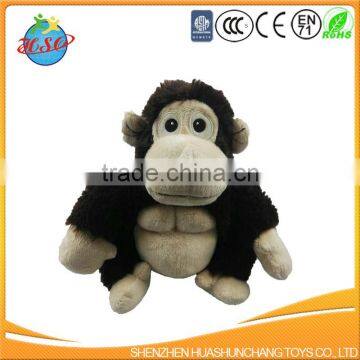 new design cute soft plush sitting gorilla toy