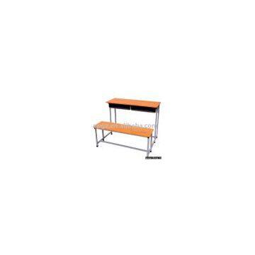 student desk and chair,double student desk and chair,school furniture,double desk,double chair