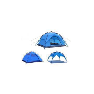 Automatic outdoor tent camping tent for family double layer 3-4person portable