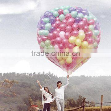 Wholesale 2500 Size 10 inch Balloon Drop Net Valentines Day or Wedding Decoration for Beautiful Balloon