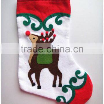 Fabric Christmas Decoration Stocking Gift