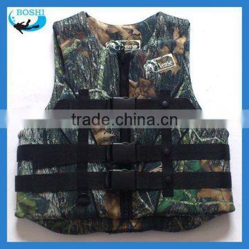 custom printing buoyancy neoprene life jacket / life vest NBR Life Jacket for adult for marine