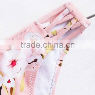 Women Beachwear Brazilian Bikini Personal Custom Print Bikini Swimsuits photo-3
