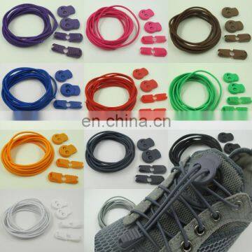 Customized latest elastic lock shoelace