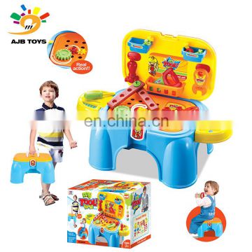 Custom design reliable quality mini plastic super tool set toy