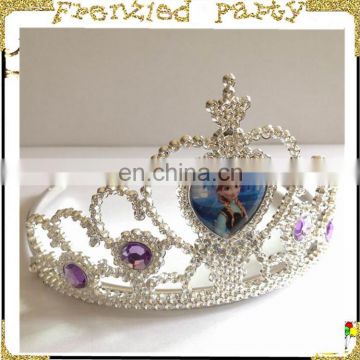 wholesale kids plastic frozen crown FGHD-0131