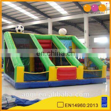 AOQI products cheapest fashional inflatable soccer target goal for kids