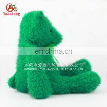 Soft Cotton Filled 30cm Custom Personalized Green Teddy Stuffed Bear photo-2