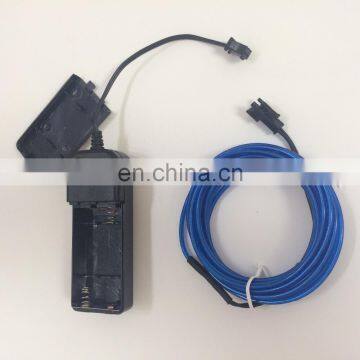Car EL Wire With Belt Sound Active Flashing Kit Set photo-5