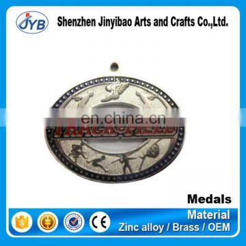 wholesale custom key chain car badge gold medal for souvenirs